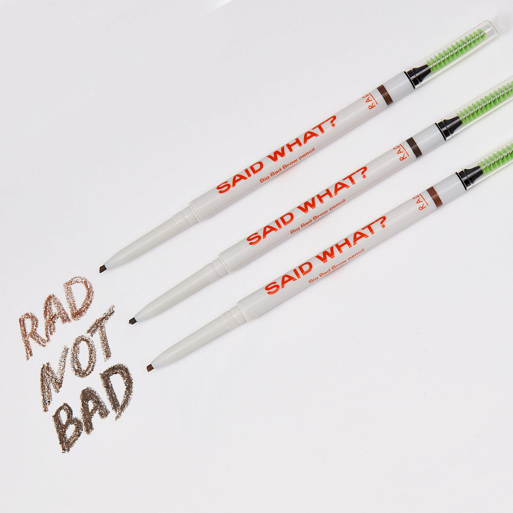 Rad big bad brow. Rad big Bad Brow Pencil оттенки.